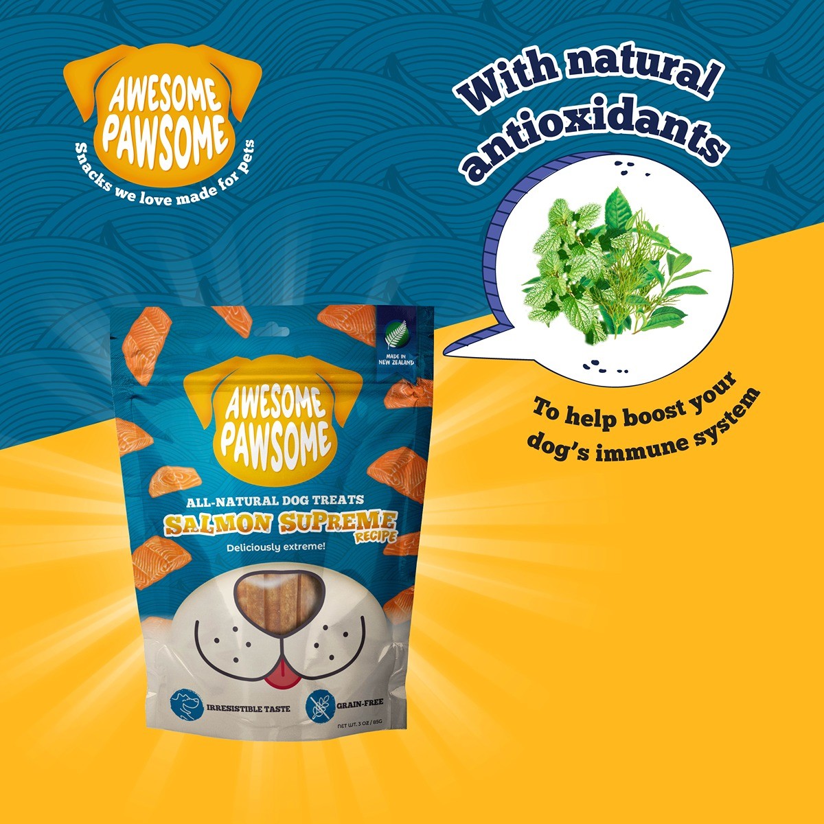 Awesome Pawsome Supreme Salmon Dog Treats