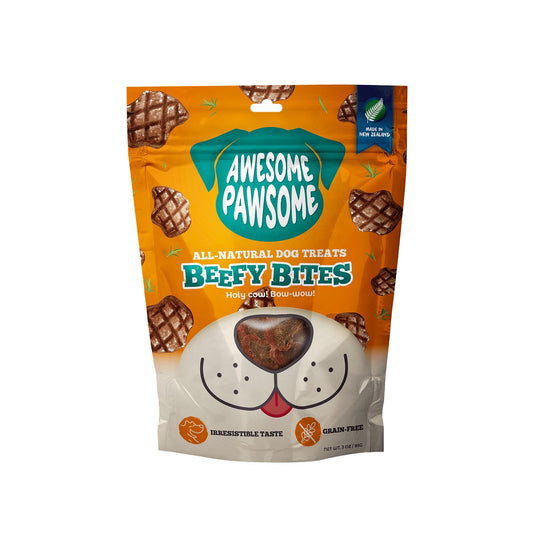 Awesome Pawsome Beefy Bites Dog Treats