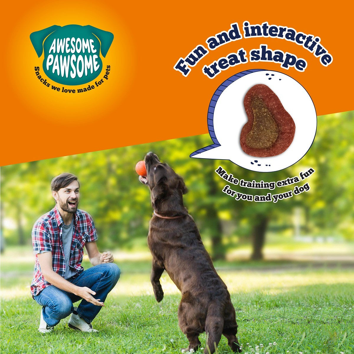 Awesome Pawsome Beefy Bites Dog Treats