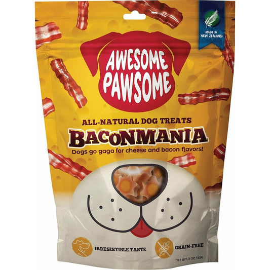 Awesome Pawsome Baconmania Dog  Treats