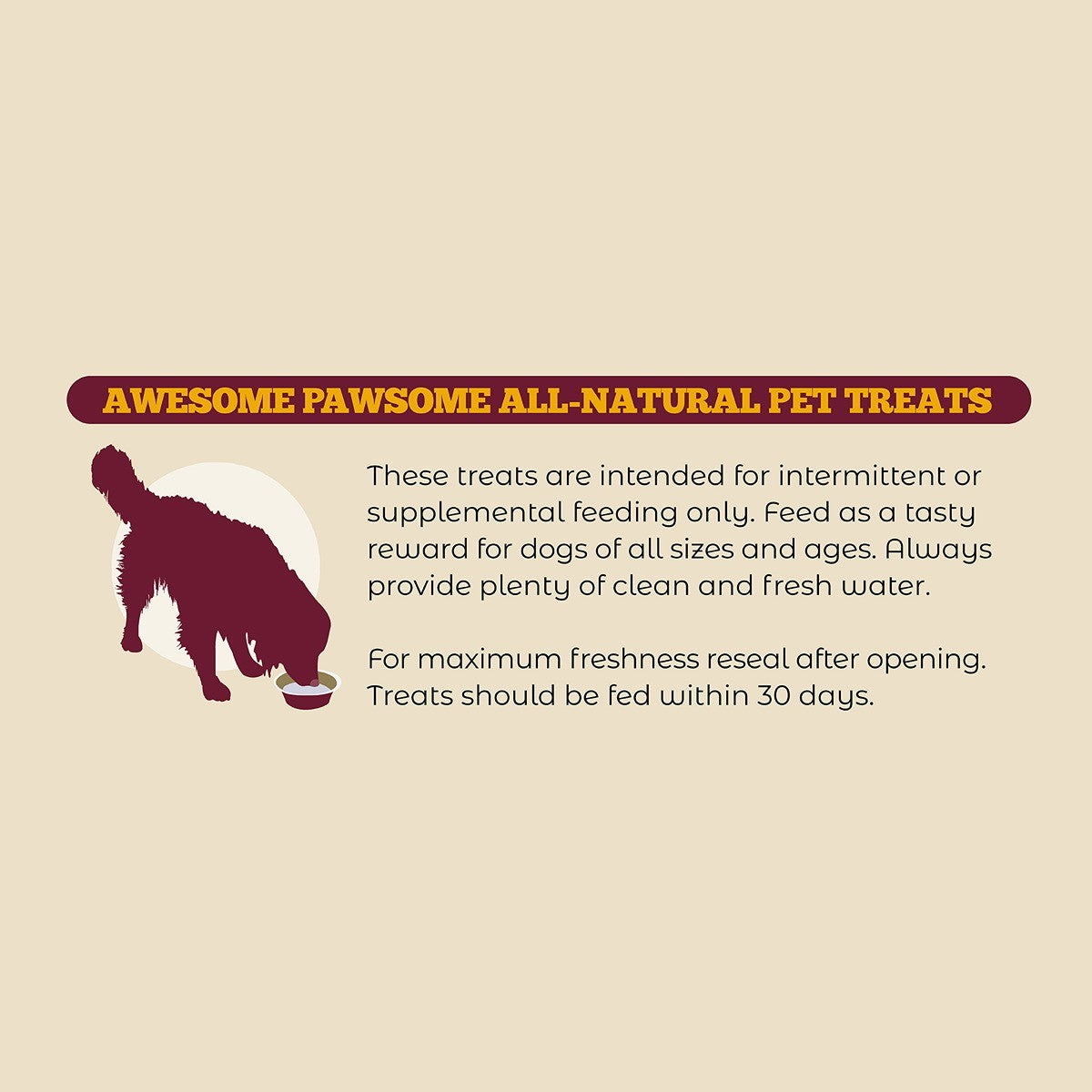 Awesome Pawsome Baconmania Dog  Treats