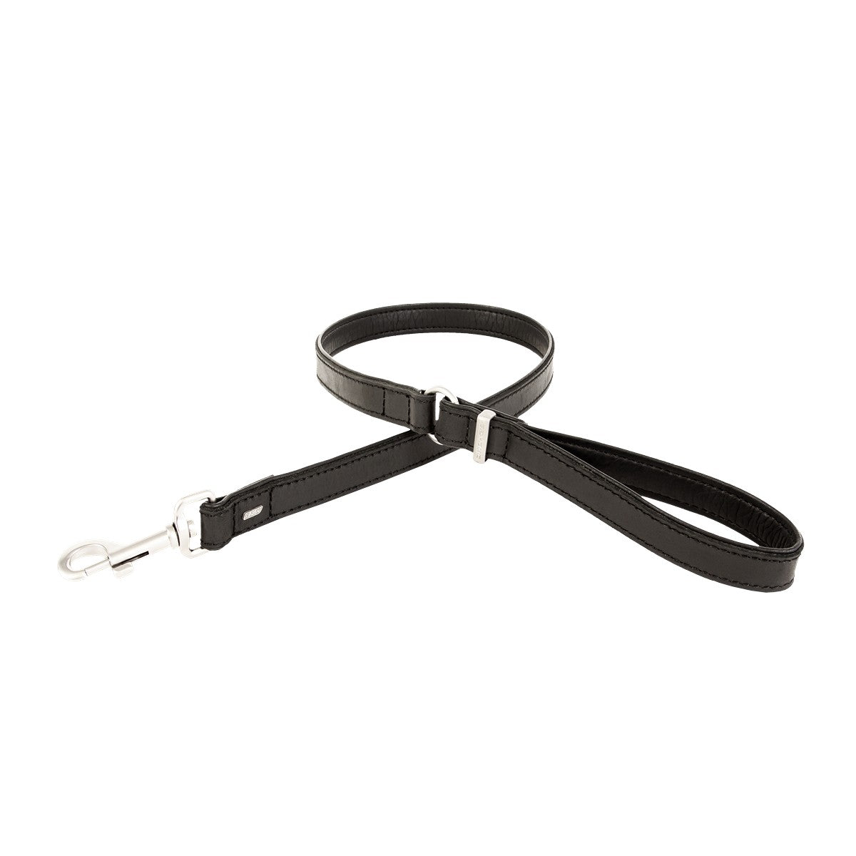 Ezydog Oxford Leather Leash Black