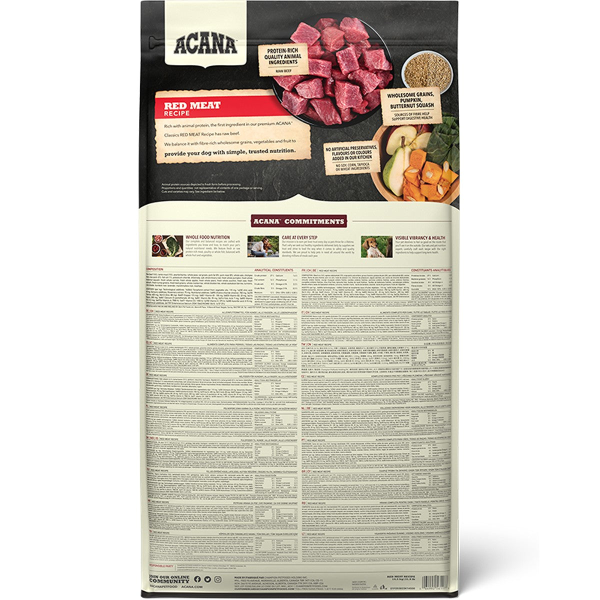 ACANA Classics Red Meat Recipe Dry Dog Food