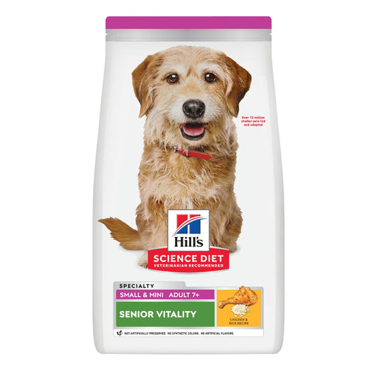 Hill's Science Diet Senior Vitality Small & Mini Adult 7+ Dry Dog Food