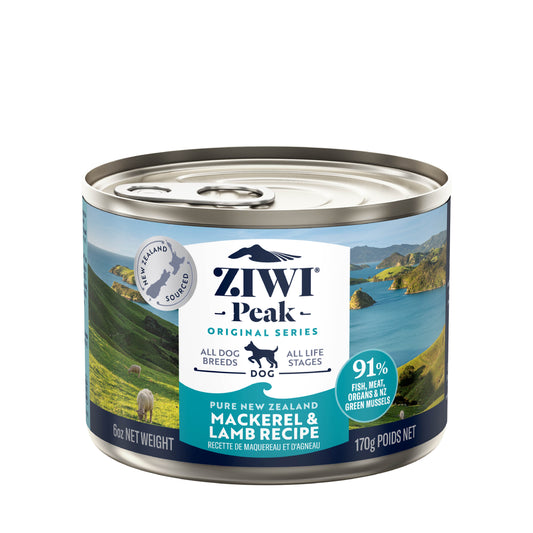 Ziwi Peak Canned Mackerel & Lamb Dog Food