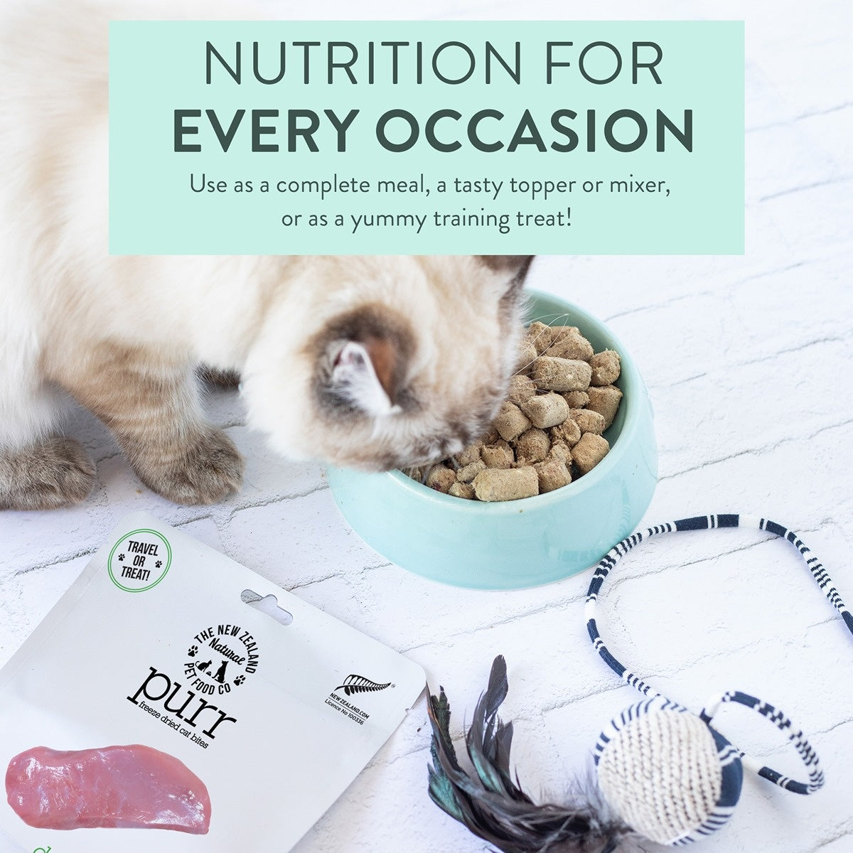 Purr Freeze-Dried Duck Bites Cat Treats