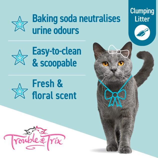 Trouble & Trix Light Weight Baking Soda Cat Litter