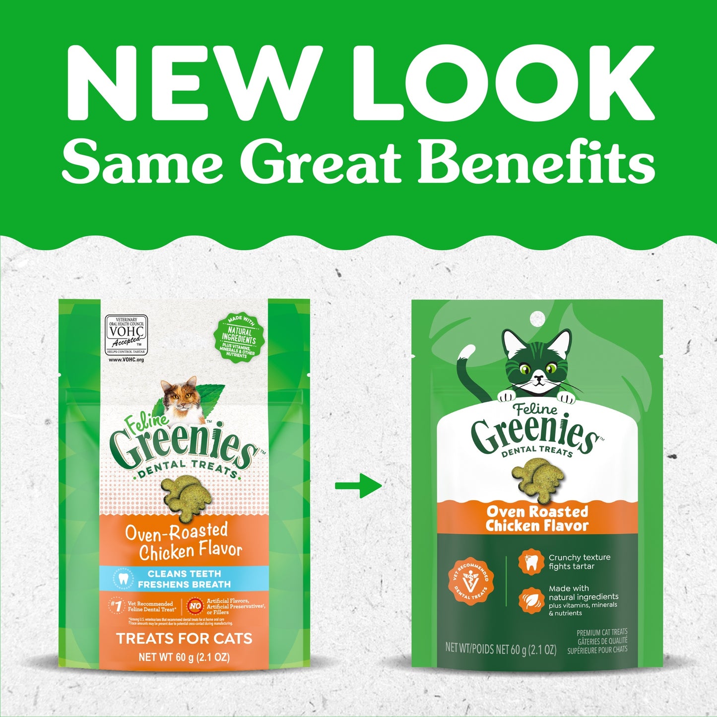 Greenies Oven-Roasted Chicken Dental Cat Treats