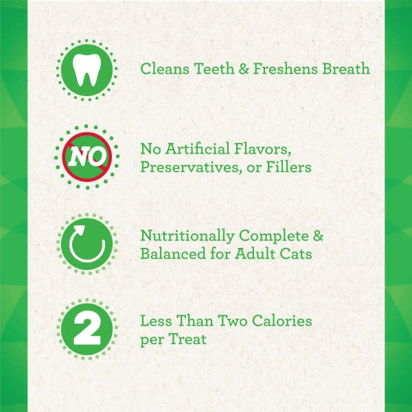 Greenies Oven-Roasted Chicken Dental Cat Treats