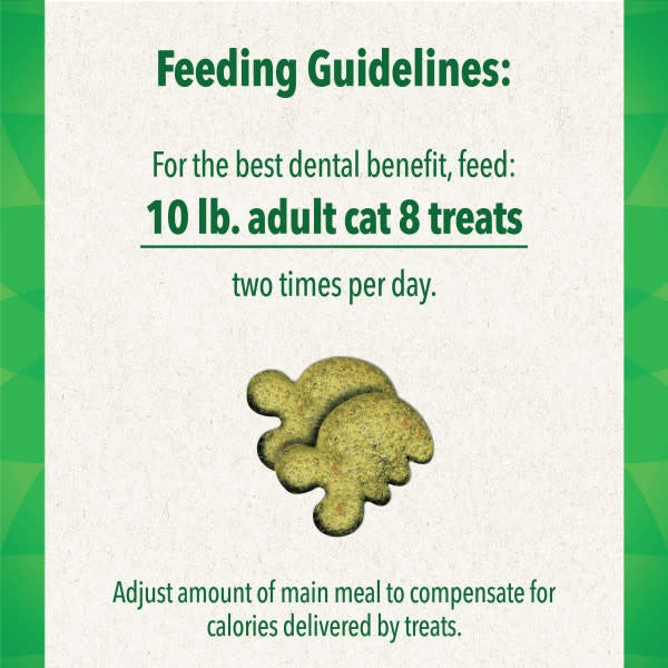 Greenies Oven-Roasted Chicken Dental Cat Treats