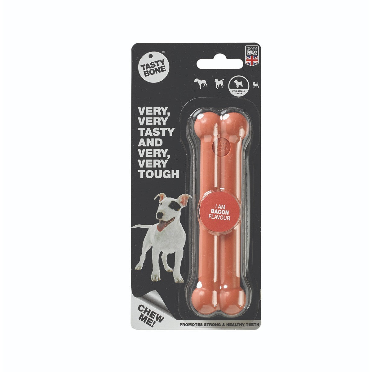 Tasty Bone Bacon Dog Chew Toy