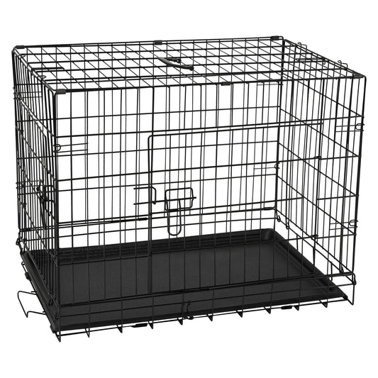 Lexi & Me Black Wire Crate with Tray