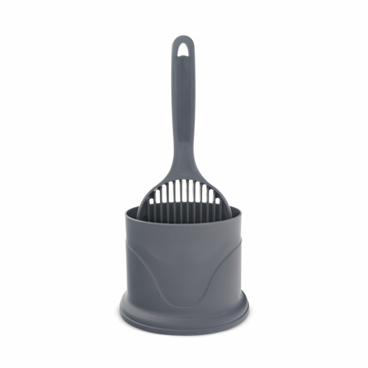 Trouble & Trix Litter Scoop with Holder