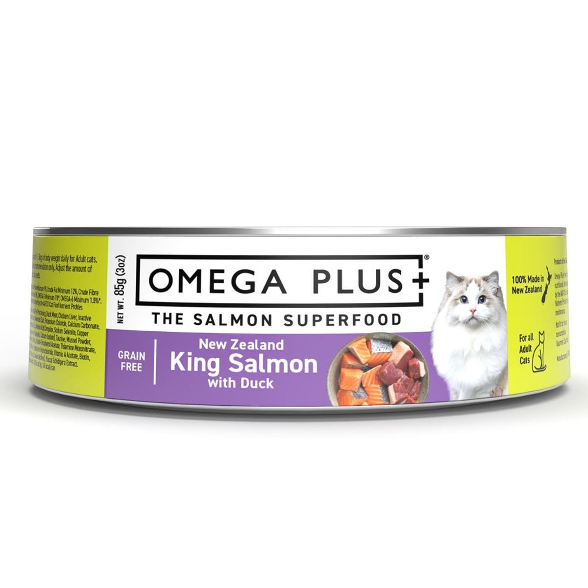 Omega Plus King Salmon with Duck Wet Cat Food