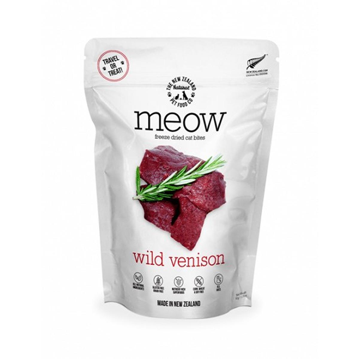 Meow Wild Venison Freeze Dried Cat Treats