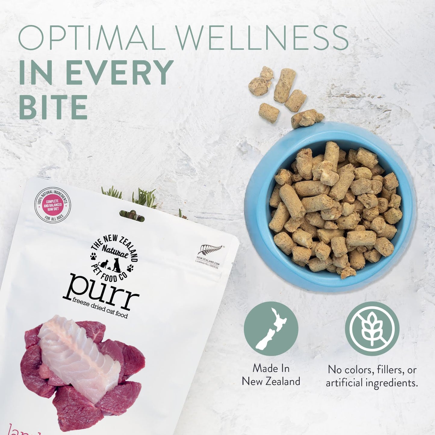 Purr Wild Venison Freeze Dried Cat Treats