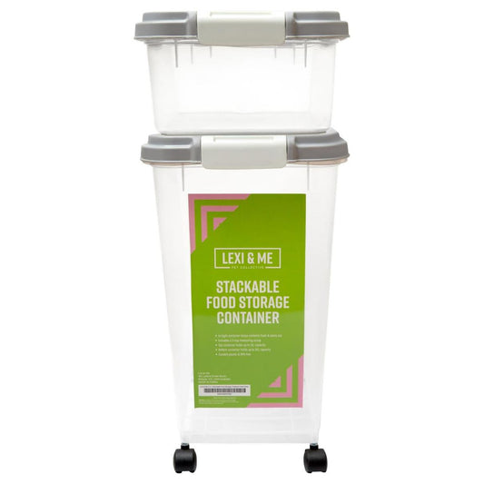 Lexi & Me 2 in 1 Stackable Storage Container