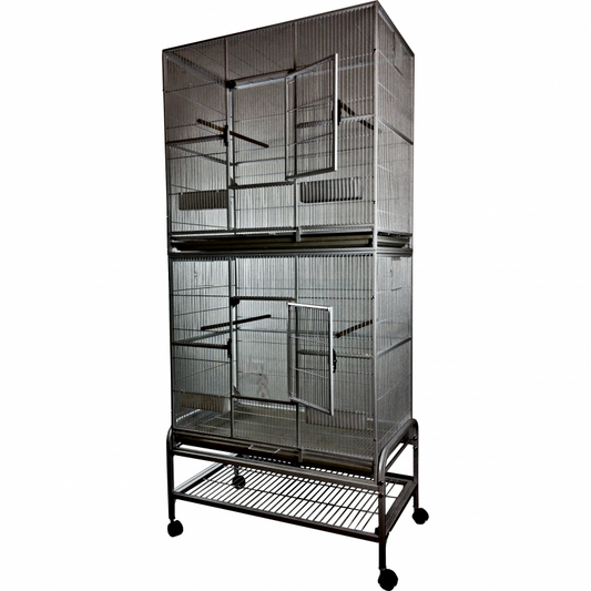 A&E Double Stack Flight Cage