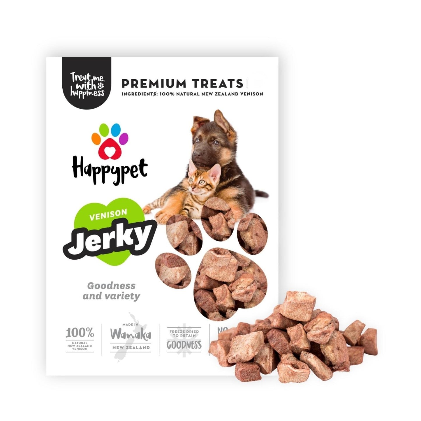 HappyPet Venison Jerky Dog & Cat Treats
