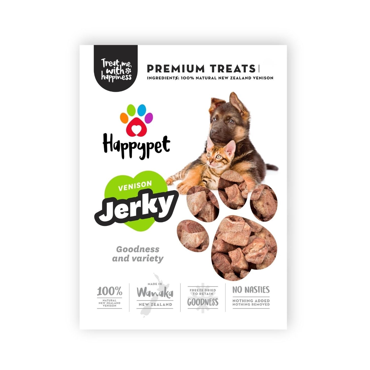 HappyPet Venison Jerky Dog & Cat Treats