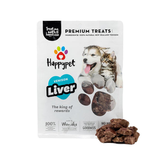 Happy Pet Venison Liver Dog & Cat Treats