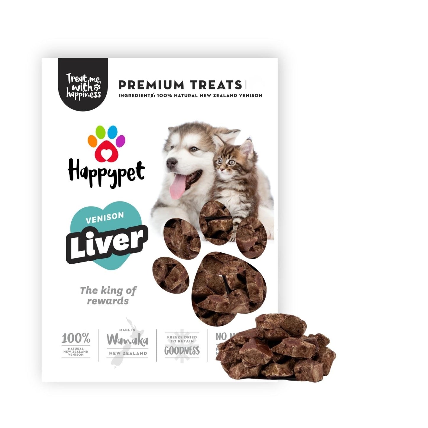 HappyPet Venison Liver Dog & Cat Treats