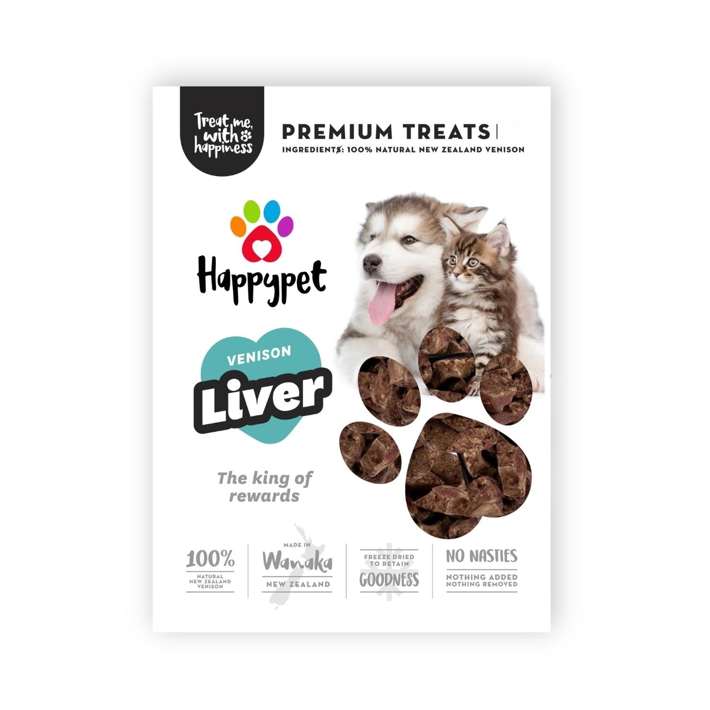 HappyPet Venison Liver Dog & Cat Treats