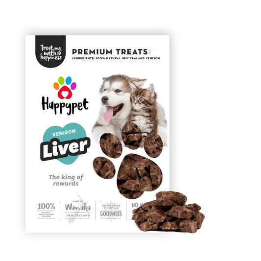 HappyPet Venison Liver Dog & Cat Treats