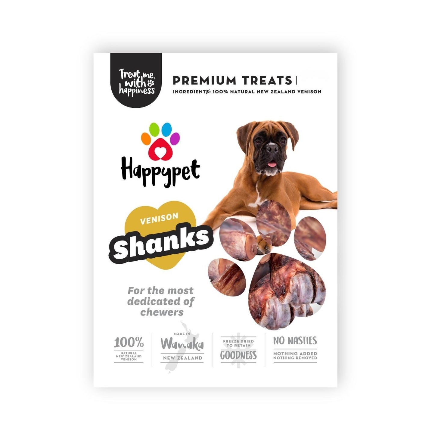 HappyPet Venison Shanks Dog Treats