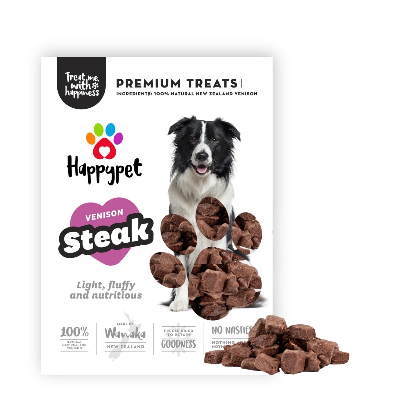 HappyPet Venison Steak Dog & Cat Treats