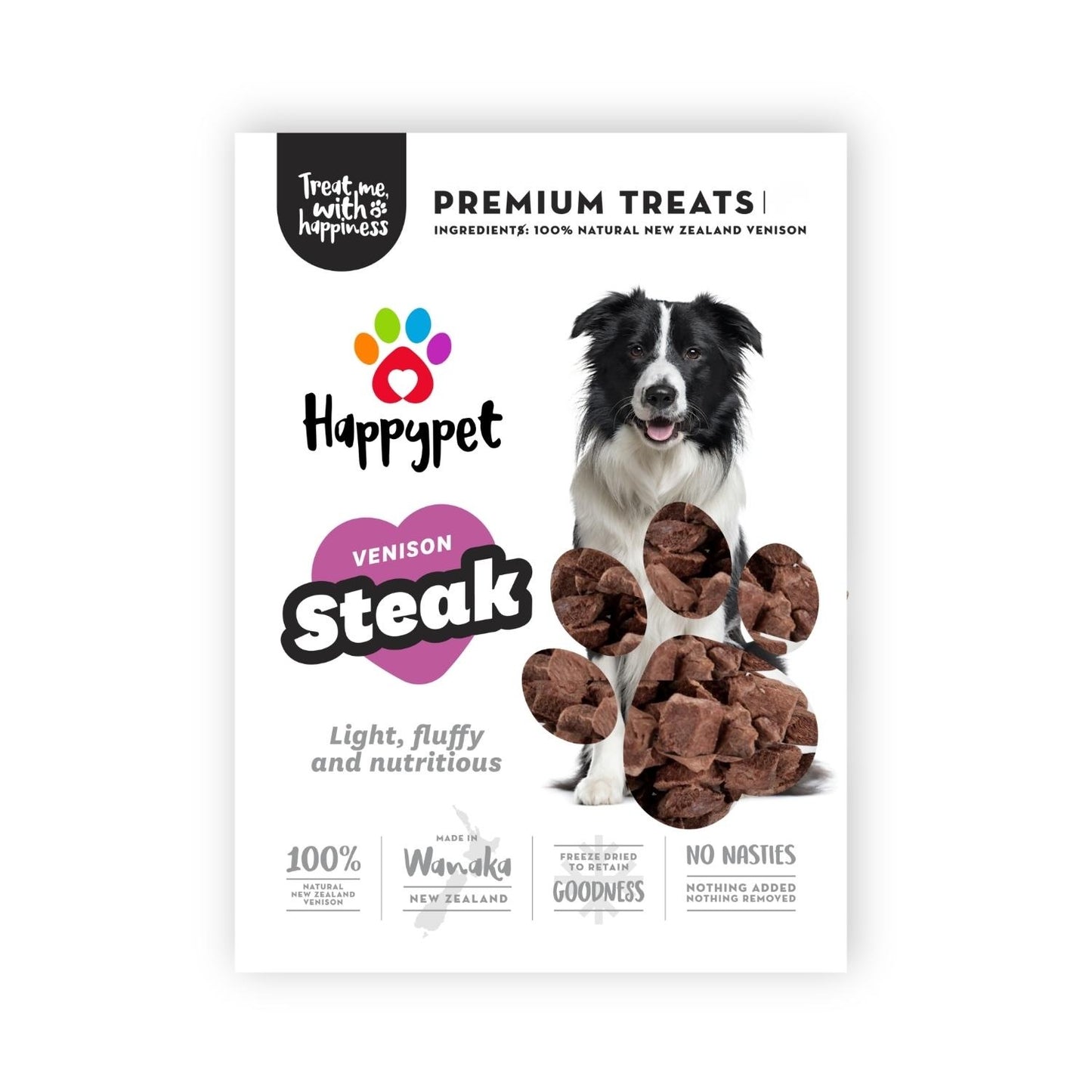 HappyPet Venison Steak Dog & Cat Treats