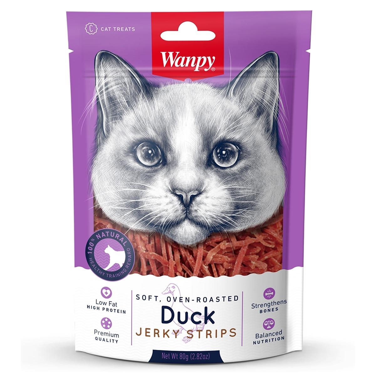 Wanpy Duck Jerky Cat Treats