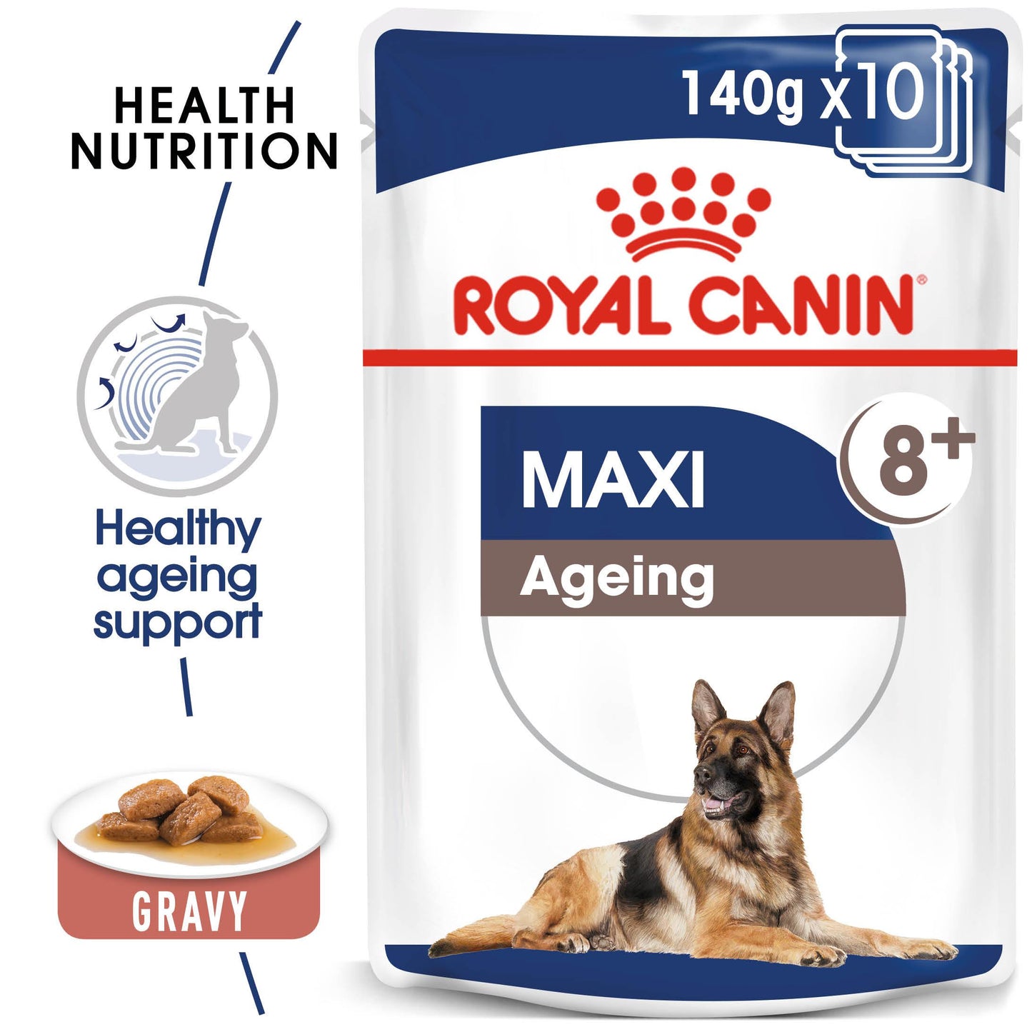 Royal Canin Maxi Ageing 8+ Gravy Wet Dog Food