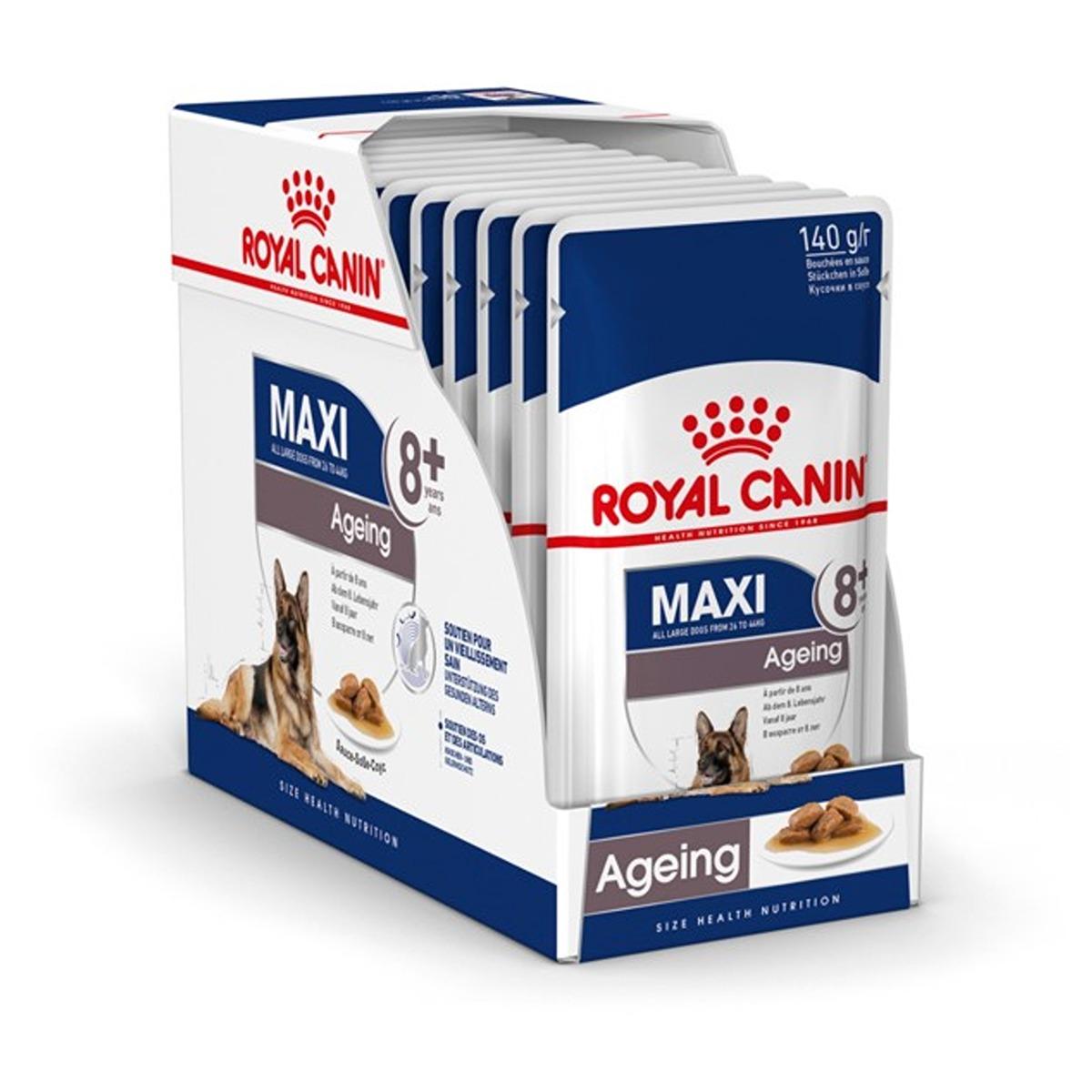 Royal Canin Maxi Ageing 8+ Gravy Wet Dog Food