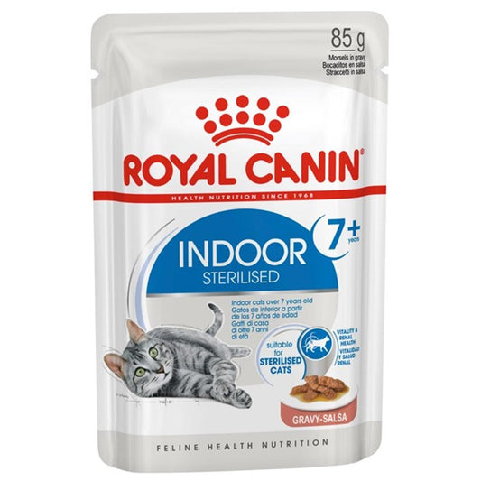 Royal Canin Indoor 7+ Gravy Cat Food