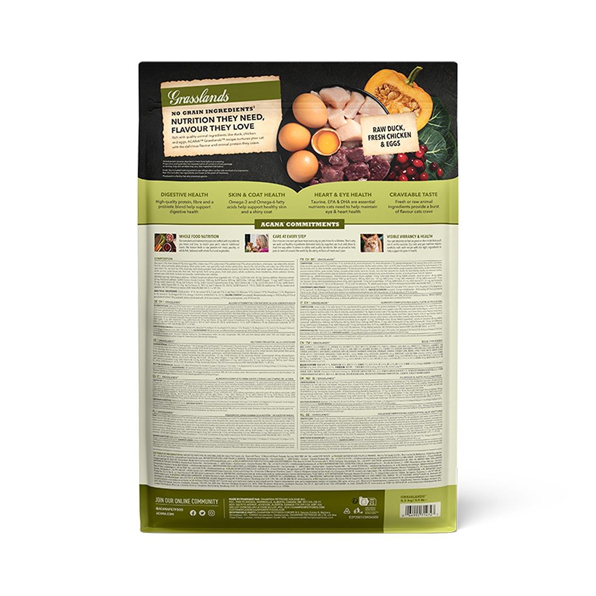 ACANA Grasslands Recipe Dry Cat Food