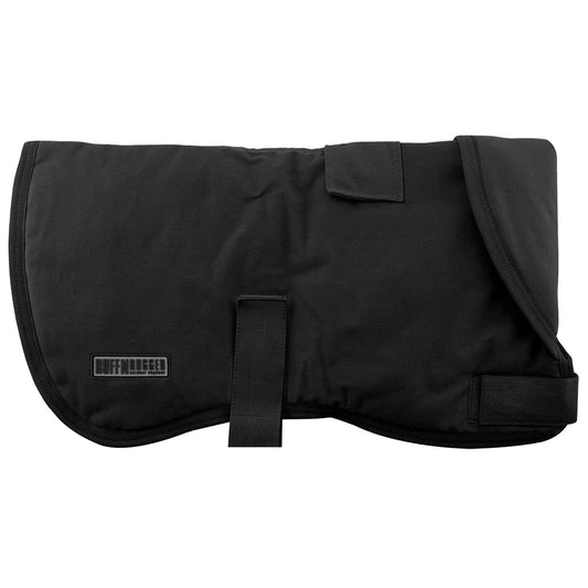 Ruff n Rugged Canvas Dog Coat Black