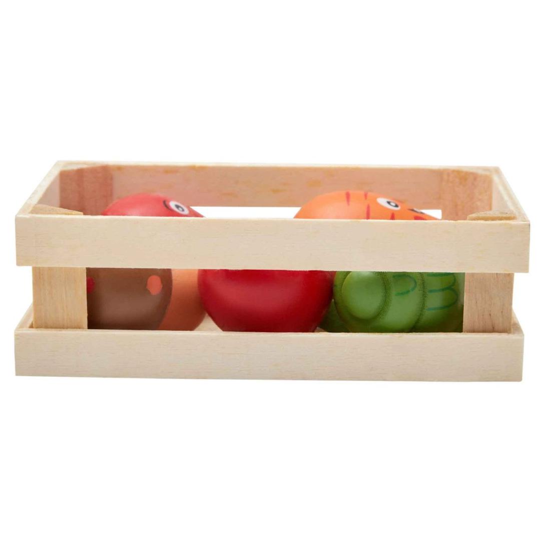 Lexi & Me Small Animal Wooden Chew Veggies in a Crate