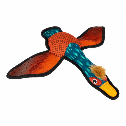 Yours Droolly Cuddlies Flying Duck Dog Toy