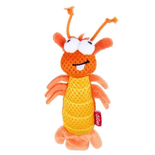 GiGwi Dental Mesh Shrimp Catnip Cat Toy
