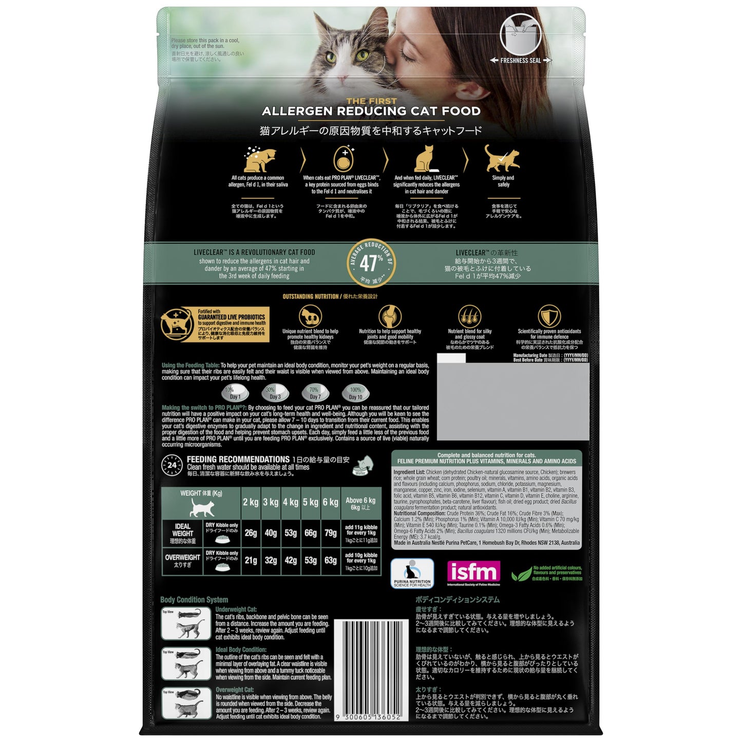 Pro Plan Live Clear Adult Chicken Dry Cat Food