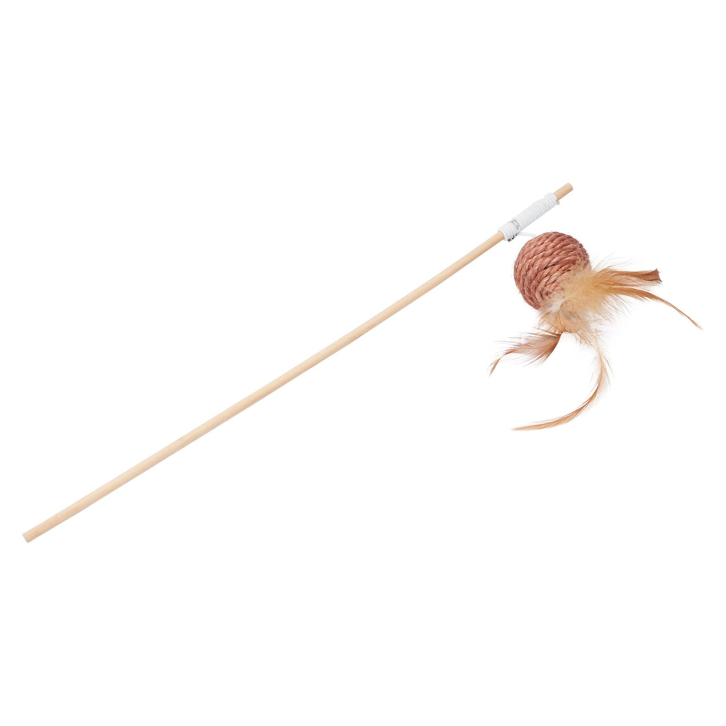 Lexi & Me Rattan Ball Teaser Stick