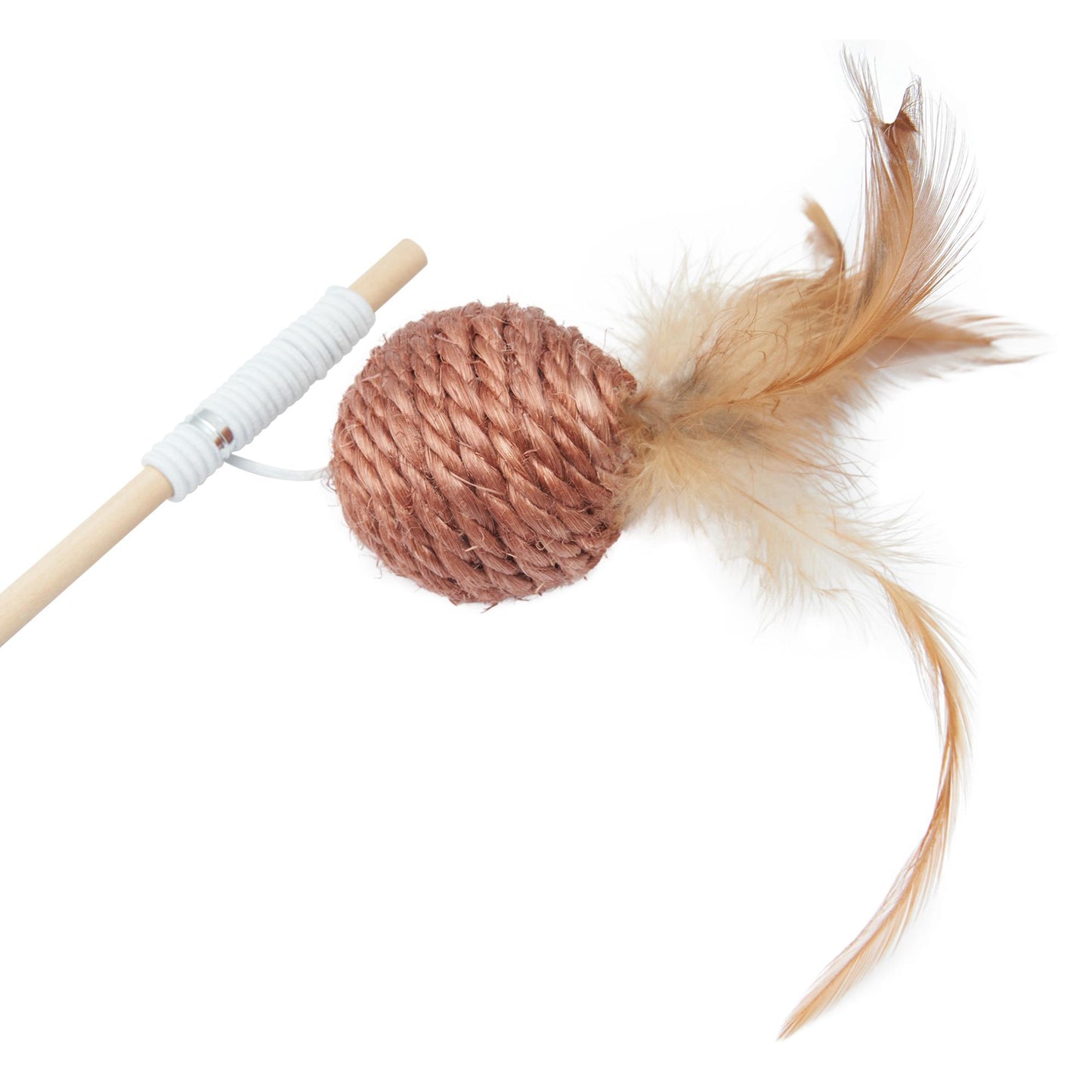 Lexi & Me Rattan Ball Teaser Stick