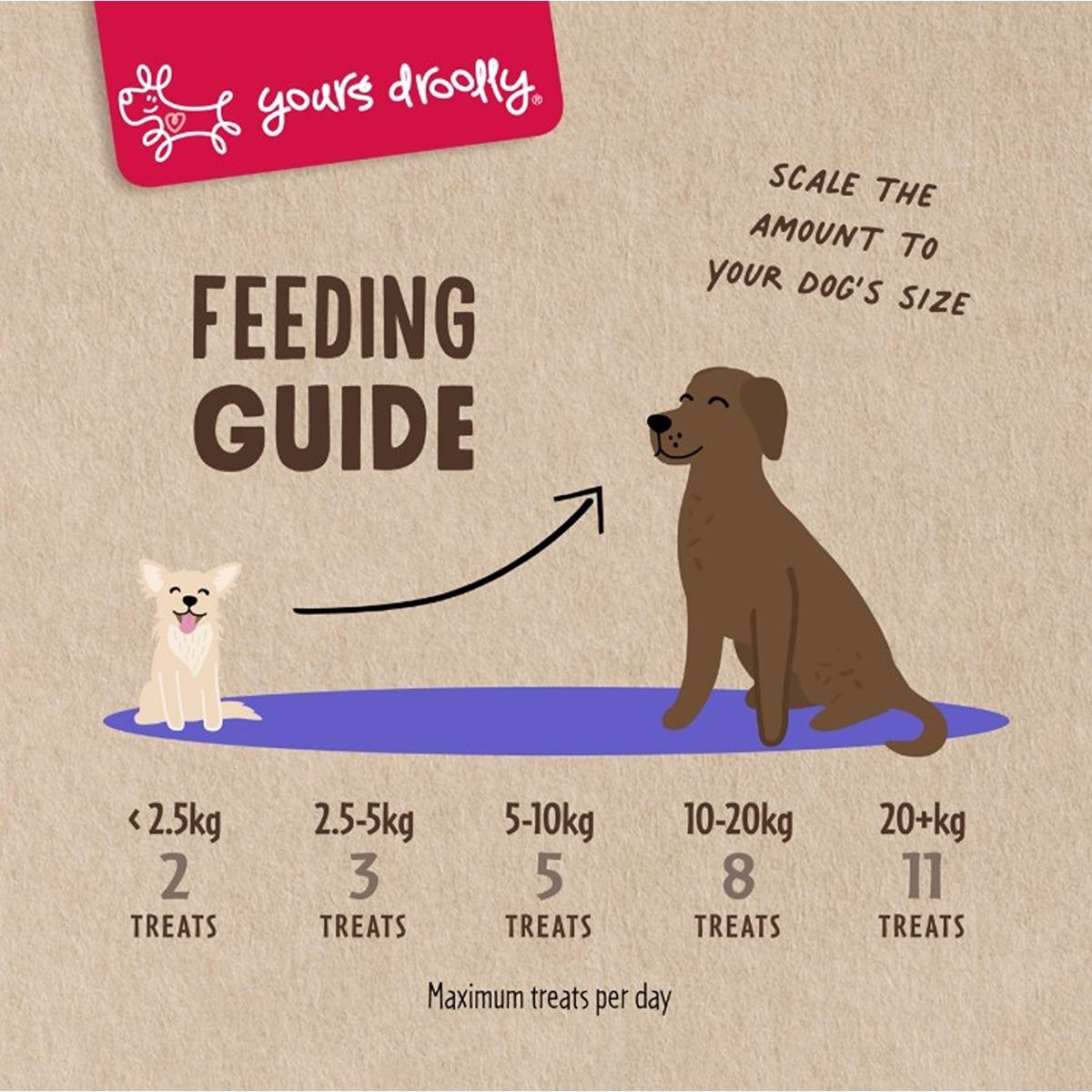 Yours Droolly Kiwi Grown Beef & Blueberry Senior Dog Treats