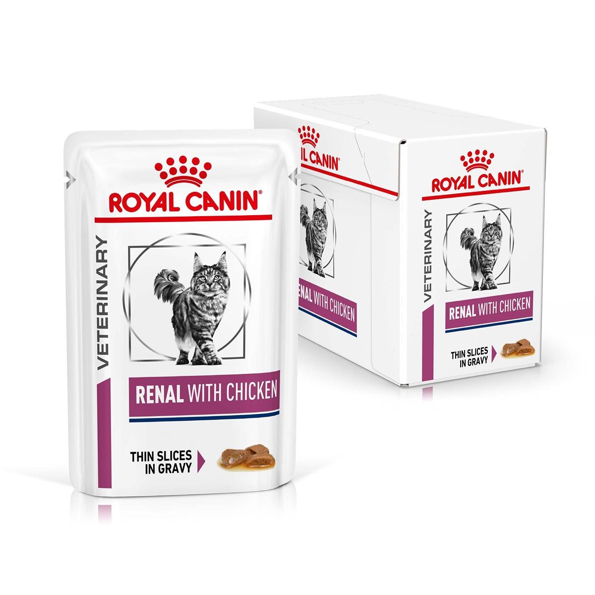 Royal Canin Vet Feline Renal with Chicken Wet Cat Food