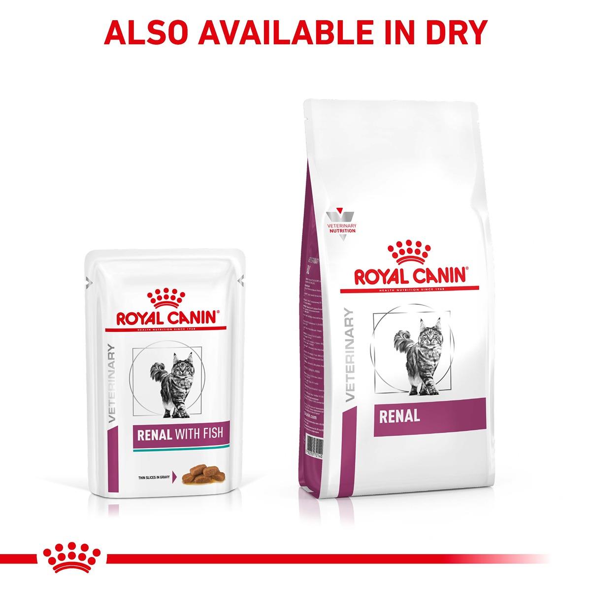 Royal Canin Vet Feline Renal Fish Wet Cat Food