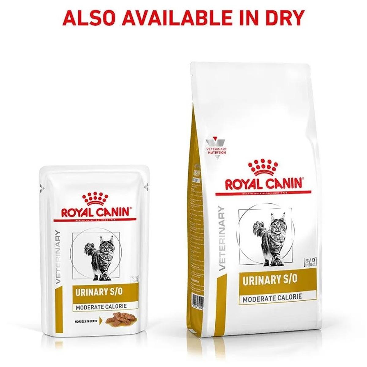 Royal Canin Vet Feline Urinary S/O Moderate Calorie Wet Cat Food