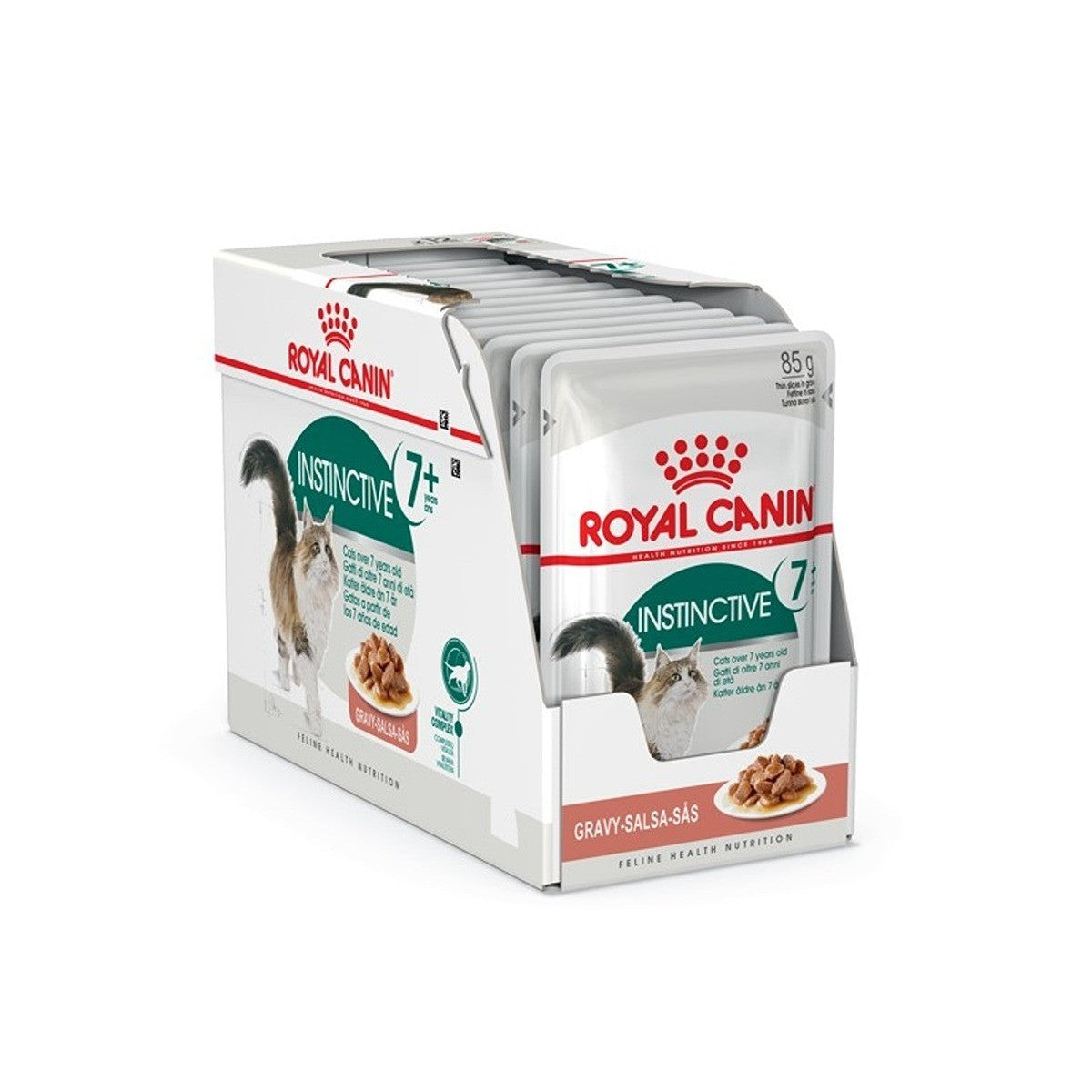 Royal Canin Instinctive 7 + in Gravy Wet Cat Food