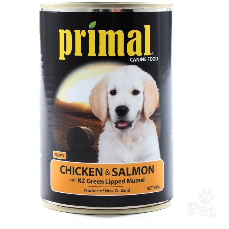 Primal Chicken Salmon & Vegetables Puppy Wet Dog Food