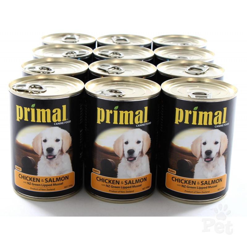Primal Chicken Salmon & Vegetables Puppy Wet Dog Food